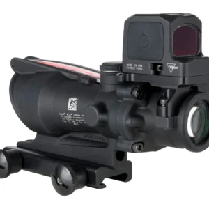 TRIJICON ACOG 4X32 RED CHEV .223 W/RCR