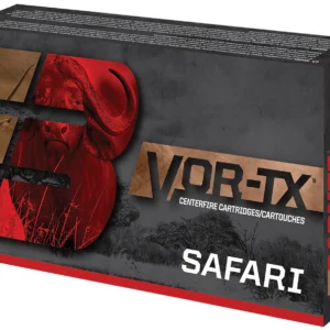 Barnes Bullets 22033 VOR-TX Safari 500Nitro Express 570gr Round Nose Banded Solid 20 Per Box/10 Case