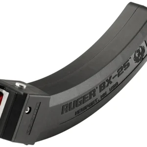 Ruger 90361 BX-25 25rd Magazine Fits Ruger 10/22/SR/77/Charger 22LR Black