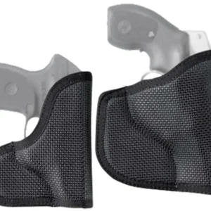DeSantis Gunhide N38BJ02Z0 Nemesis  Pocket Black Rubberized Fabric Fits Taurus 85/850 CIA/85CH Fits 2" Barrel Right Hand