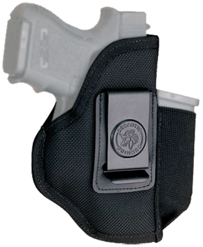 DeSantis Gunhide N87BJLAZ0 Pro Stealth IWB Black Nylon Belt Clip Fits Most Lg Frame DA Autos Fits 4" Barrel Ambidextrous