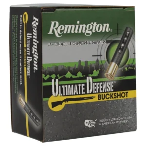 Remington Ammunition 20707 Ultimate Defense Buckshot 410Gauge 3" 000Buck Shot 15 Per Box/10 Case
