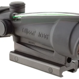 Trijicon 100149 ACOG  Black Hardcoat Anodized 3.5x35mm Illuminated Green Chevron .223/5.56 BDC Reticle