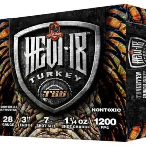 HEVI-SHOT HEVI-18 TSS TURKEY 28GA 3IN 1-1/4OZ #7 5 RD/BX 10 BX/CS