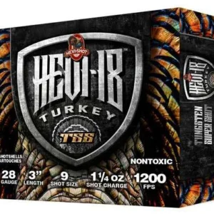HEVI-SHOT HEVI-18 TSS TURKEY 28GA 3IN 1-1/4OZ #9 5 RD/BX 10 BX/CS