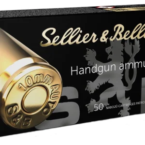Sellier & Bellot SB10A Handgun  10mmAuto 180gr Full Metal Jacket 50 Per Box/20 Case
