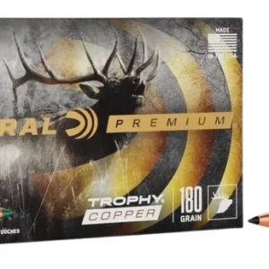 Federal P3006TC1 Premium  30-06Springfield 180gr Trophy Copper 20 Per Box/10 Case