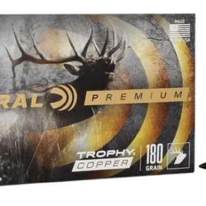 Federal P300WTC1 Premium  300WinMag 180gr Trophy Copper 20 Per Box/10 Case