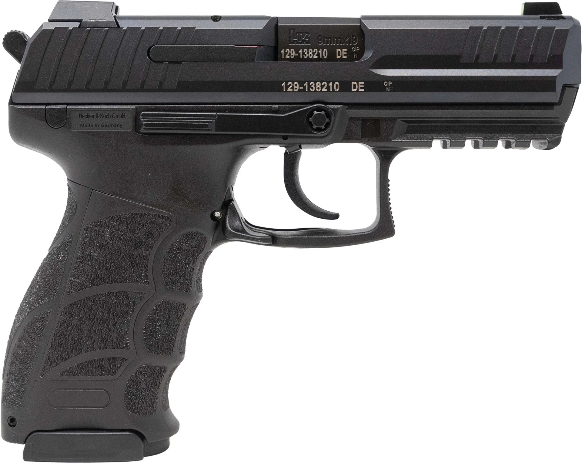 H&K P30 V3 9MM DA B FS 15RD