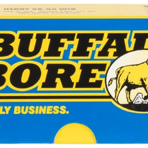Buffalo Bore Ammunition 11C20 Heavy Strictly Business 38-55Win 255gr Semi Jacketed Flat Point 20 Per Box/12 Case