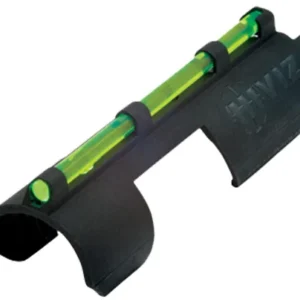 HiViz MPBTAC MPB-TAC Plain Barrel Snap-On Front Sight Black | Green/Red Fiber Optic