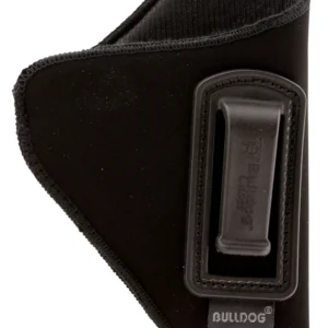 Bulldog DIP224 Deluxe  IWB Black Suede Like Belt Clip Fits S&W J Frame/Taurus 85/2-2.50" Barrel Right Hand