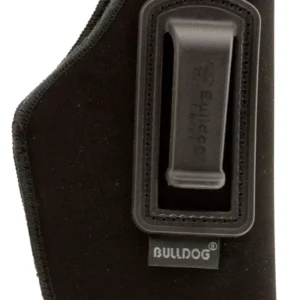 Bulldog DIP7 Deluxe  IWB Black Suede Like Belt Clip Fits Glock 19/2.50-3.75" Barrel Right Hand