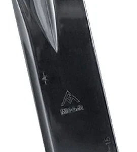 Mec-Gar MGBRHP15N Standard 15rd 9mm Luger Fits Browning Hi-Power/Springfield SA-35, Nickel Carbon Steel