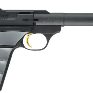 Browning 051482490 Buck Mark Camper *CA Compliant 22 LR 10+1 5.50" Tapered Bull Barrel, Matte Black Serrated Steel Slide & Aluminum Frame, Gray Ultragrip FX Grip