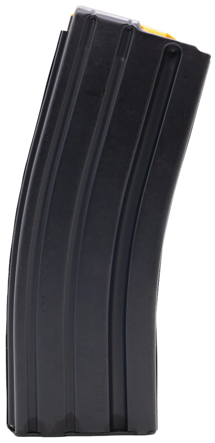 DuraMag 3023041178CPD SS 30rd 223 Rem/300 Blackout/5.56x45mm NATO for AR-15 Black w/ Orange Follower Detachable
