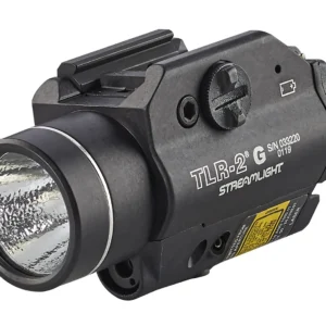 Streamlight 69250 TLR-2 G Gun Light  Black Anodized 300 Lumens White LED/Green Laser