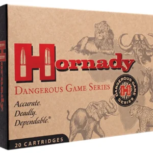Hornady 8508 Dangerous Game  375H&HMag 270gr InterLock Spire Point Recoil Proof 20 Per Box/6 Case