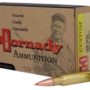 Hornady 8093 Custom  308Win 150gr Super Shock Tip 20 Per Box/10 Case