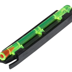 HiViz M300 M-Series Magnetic Front Sight  Black | Green with Red Center Fiber Optic Front Sight