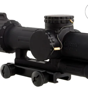 Trijicon 1600000 VCOG  Black Hardcoat Anodized 1-6x 24mm LED Illuminated Red Segmented Circle w/Crosshair 223 55gr Reticle