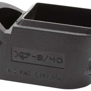 Springfield Armory XDM5001C Backstrap Sleeve  made of Polymer with Black Finish & 1 Piece Design for 9mm Luger, 40 S&W Springfield XD-M Compact with #1 Backstrap