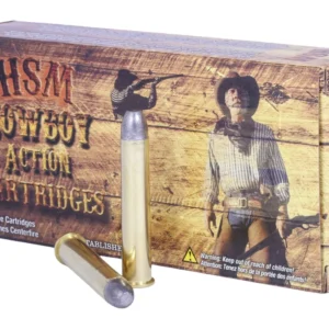 HSM 38551N Cowboy Action  38-55 Win 240 gr Round Nose Flat Point 20 Per Box/ 25 Case