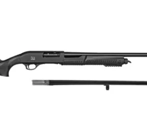 Charles Daly 930.374 301 Pump-Action Shotgun Combo 12 Gauge 18.5"/28" 4+1 Black Synthetic