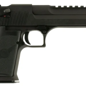 Magnum Research DE44IMB Desert Eagle Mark XIX 44 Rem Mag 6" with Muzzle Brake 8+1 Matte Black Carbon Steel Frame & Slide Black Rubber Grip
