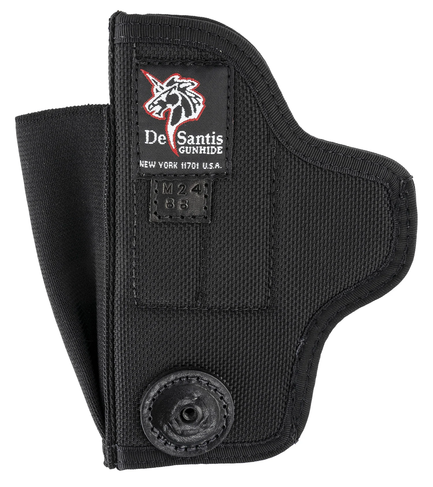 DeSantis Gunhide M24BJD6Z0 Tuck-This II IWB Black Nylon Belt Clip Compatible w/Ruger LC9/Glock 42/Colt Officer Belt 1.75" Wide Ambidextrous
