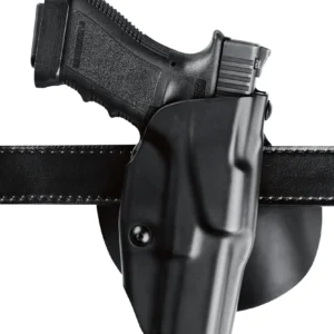 Safariland 63782832411 6378 ALS  OWB Black SafariLaminate Fits Glock 19/23 Compatible w/ Surefire X300 Belt Loop/Paddle Mount Right Hand