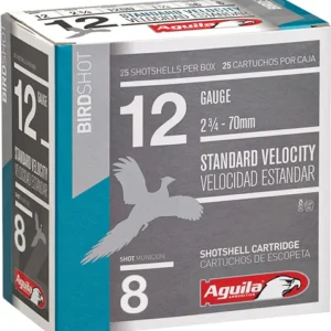AGUILA SHOTSHELL 12GA 2.75" - 1-1/8OZ #8 250RD CASE LOT