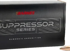 BARNES 300 AAC SUBSONIC 205GR - JHP 20RD 10BX/CS