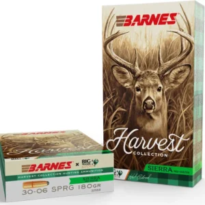 BARNES HARVEST 30-06 SPRG - 180GR RN 20RD 10BX/CS