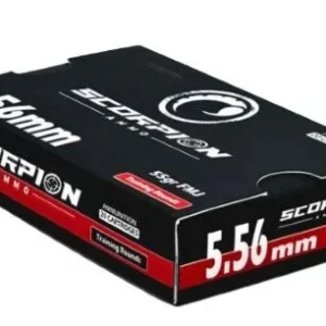 SCORPION 5.56X45 55GR - FMJ 20RD 25BX/CS