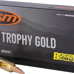 HSM TROPHY GOLD 6.5 PRC - 140GR BERGER VLD 20RD 25BX/CS