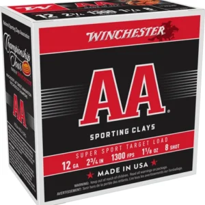 WINCHESTER AA 12GA 2.75" - 1-1/8OZ #8 1300FPS 250RD CASE