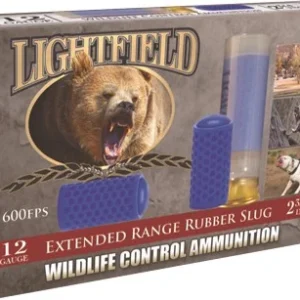 LIGHTFIELD 12GA 2.75" X-RANGE - RUBBER SLUG 5RD 10BX/CS