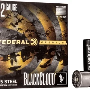 FEDERAL BLACK CLOUD 12GA 2.75" - 1-1/8OZ #4 1500FPS 25RD 10BX/C