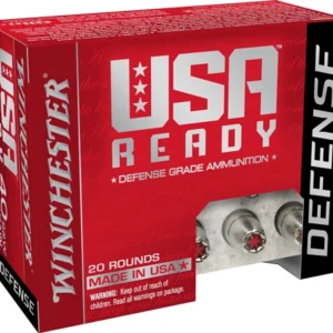 WINCHESTER USA READY 40 SW - 170GR JHP 20RD 10BX/CS