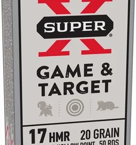 WINCHESTER SUPER-X 17HMR 20GR - XTP JHP 2375FPS 50RD 20BX/CS