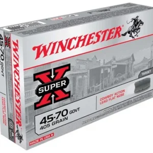 WINCHESTER SUPER-X 45-70 GOV - 405GR LEAD-FN 20RD 10BX/CS