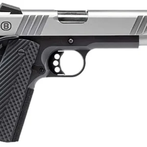 Bersa B19117050SBBK B1911 .45 ACP 5" 8+1 Stainless/Black/VZ Grips
