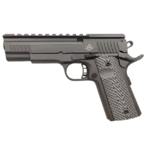 Rock Island Armory 56790 5" M1911 A1 FS Match 22MRF w/ Top Rail 14+1 Black