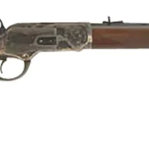 Cimarron CA2011G35 1873 Saddle Full Size Lever Action Rifle .45 Colt 18" 10+1 Case Hardened/Walnut