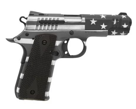 Citadel CIT380USG 1911-A1 Baby Citadel .380 ACP 3.75" 7+1 USA Flag Grayscale