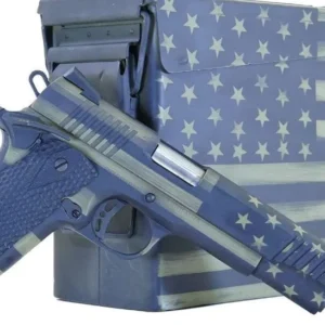 Citadel CITC45FUSBAC 1911-A1 .45 ACP 5" 8+1 US Bazooka Green Flag Cerakote w/ Cerakoted Ammo Can