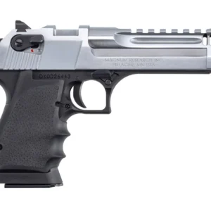 Magnum Research DE357L5BC Desert Eagle Mark XIX 5" .357 Magnum 9+1 Black/Brushed Chrome W/ Integral Muzzle Break