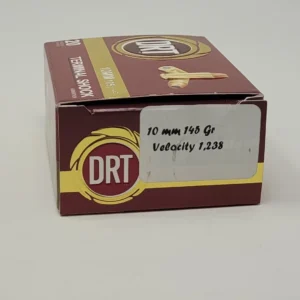 DRT Terminal Shock 10mm Ammunition DRT10MM145 145 Grain Lead Free Hollow Point 20 Rounds