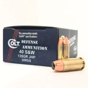 Double Tap 40 S&W Ammunition 40SW135CT 135 Grain Jacketed Hollow Point 20 Rounds